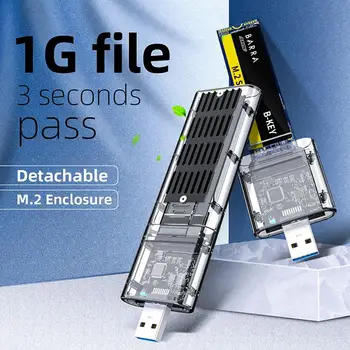 Høj Hastighed SSD Tilfælde USB3.0-Adapter Gen 1 5Gps Solid State Disk Shell HDD Kabinet Dæksel U Disk NGFF Til PCI-E SATA M. 2SSD