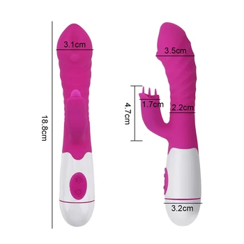 30 Tilstande Slikning Stærk Vibrator til Kvinden Dildo Anal Plug Klitoris Stimulator Skeden Massage Kvindelige Køn Legetøj Voksen Produkt Shop