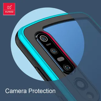 Xundd Tilfældet For Redmi Xiaomi 10Pro Mi10 Tilfælde Stødsikkert Varmeafledning Telefonens Cover Gennemsigtig Silikone Airbag Telefonen Sag