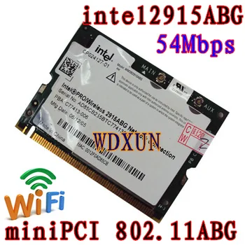 Intel Pro 2915 Centrino Mini Pci 802.11 Abg Wi-fi-Kort Til Bærbar Wifi 54 mbps Wireless Mini-pci 802.11 a/b/g 2915abg Indre