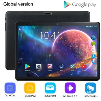 Nye ankomst 4G-tablet-10.1 tommer sim-telefonen, tablet android octa core 1920x1200 Dual-Kamera, GPS med google play butik