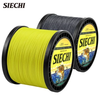 SIECHI 300M 500M 1000M 8 Tråde 20-88LB Nye PE-Flettet Fishing Wire Multifilament Super Stærk fiskesnøre Japan Flerfarvet