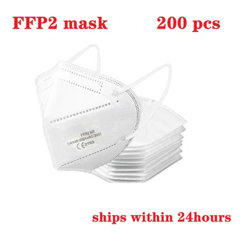 10/50/100/200pcs FFP2 Masker CE-Certificeret Facial Mask 5 Lag Beskyttende Filter Sundhedspleje 95% Mascarillas Munden Masker I Kassen