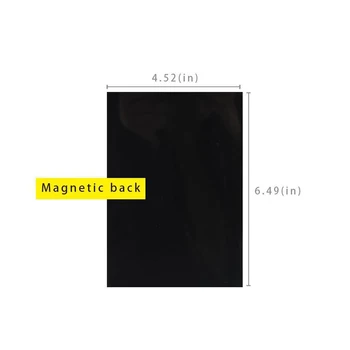 12PCs Multi-funktionelle Rektangel fotoramme Køleskab Magnetiske Klistermærke til Metal Døre og PVC Kabinet Materiale 2020 Ny