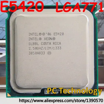 Original Intel Xeon E5420 processor på 2,5 GHz 12MB 1333 LGA771 Quad-Core CPU-Gratis fragt (skibet ud inden for 1 dag)
