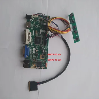 DIY til B173RW01 1600X900 kit Lyd 40PIN Controller board Panel 17.3