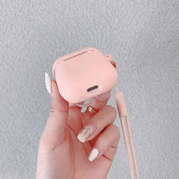 Lille Blomst Øretelefon Sag For Airpods Beskyttende Silikone Cover Til Apple 1/2 Generation Af Trådløse Hovedtelefoner Max Kreative Kvinder