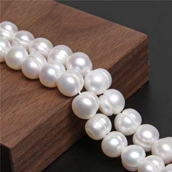 Høj Kvalitet Naturlige Ferskvands Perle-Perler Farverige Oval Form Pearl Perler Til Smykker at Gøre DIY Armbånd, Halskæde, Øreringe