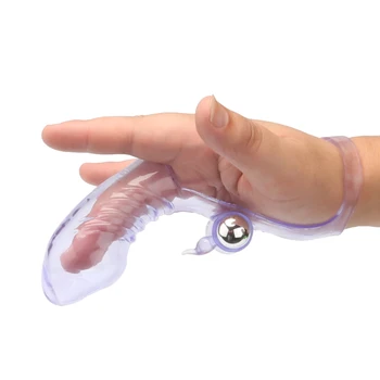 Finger Vibrator Klitoris Stimulator Klimaks Massageapparat Tunge Vibrator Kvindelige Onani Sexlegetøj Til Kvinde/Par Q38