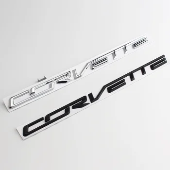 For-2019 Chevrolet Corvette Stingray Z06 C7 Emblem Bil Badge Mærkat Mærkat