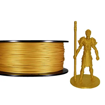 20% Procent Metal +80% PLA 3d-printer filament Metal PLA Filament 1.75 mm Brozne Aluminium Kobber printer 3d filamento