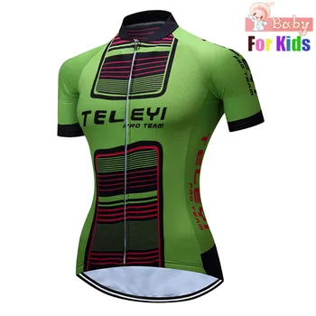 Børn Cykling Jersey Toppe om Sommeren Racing Cykling Tøj Ropa Ciclismo Korte Ærmer mtb Bike Jersey-Shirt Maillot Ciclismo