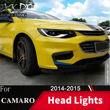 Hoved Lampe Til Bil Chevrolet Camaro-Forlygter, tågelygter Dag Kører Lys DRL H7 LED Bi-Xenon Pære Bil Tilbehør