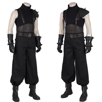 Spil Final Fantasy VII Cosplay Kostumer Cloud Strife Cosplay Kostume Mænd Anime Comic Uniform Halloween Fest Cosplay Outfits