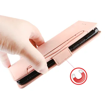 Tegnebog Tilfælde, Xiaomi MI Poco M3 Tilfælde Magnetisk Lukning Book Flip Cover Til Pocophone M3 Læder-Kort Foto Indehaver Telefon Tasker