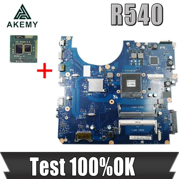 Akemy For Samsung NP-R540 R540 Laptop Bundkort HM55 UMA HD DDR3 BA41-01219A BA92-06381B BA92-06381A