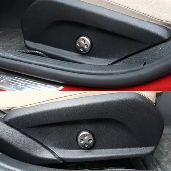 2stk Bil styling Krom Sæde Justere Switch Knap Dæksel Panel Trim Til Mercedes Benz GLC/CLS/E/C-Klasse W205 W213 Tilbehør