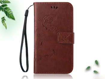 Butterfly fashion Læder Flip Wallet Case cover Til HTC Desire 210 310 510 Nye Ankomst telefon beskyttelse shell