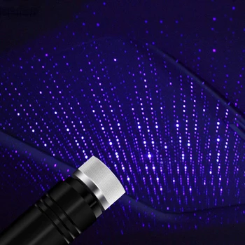 LED Mini-USB-Tag Atmosfære Star Light Universal Disco Fase Laser-Lampe Himlen Projektor til nytår Festival Interiør Projektion