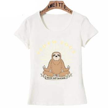 Populære Yo ga Stille Om Chakraer Mindfulness Meditation, Zen-Kunst T-Shirt til Sommeren Kvinder t-shirt Afslappet Pige, Toppe, Mode Tees Kvinde