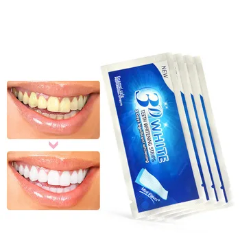 28 Stk/14 Par finér tænder 3D-Gel Tænder Kridtning Strimler mundhygiejne Pleje Avancerede Strips Tandblegning Dental Blegning Værktøjer
