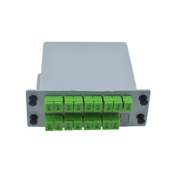 1X16 SC APC PLC Fiber Optisk Splitter-Boksen 1X16 GPON kassette-type Optisk Kobling Splitter Løs Rør 0.9 2.0 3.0 mm Fri fragt