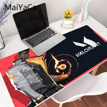 MaiYaCa VALORANT spil Gummi Pad til Mus Spil XXL musemåtte Laptop Skrivebord Mat pc gamer completo for lol/world of warcraft