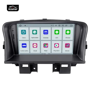 DSP Android-9 Bil DVD-GPS navigation i Chevrolet CRUZE 2008 2009 2010 2011 2012 auto stereo radio mms-Skærmen afspiller 64G