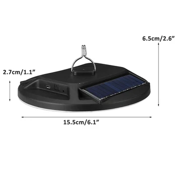 30 Lysdioder Sol Camping Telt Lettere USB-Genopladelige Udendørs Ultra Lyse Nat Lampe Bærbare Nødsituation Nat for Home Camping