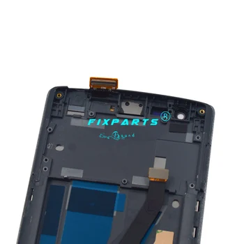 Et Plus Oneplus 1 LCD-Display Touch-Skærm Digitizer Assembly Med Ramme For 5,5