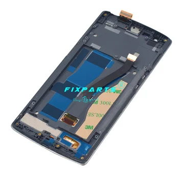 Et Plus Oneplus 1 LCD-Display Touch-Skærm Digitizer Assembly Med Ramme For 5,5