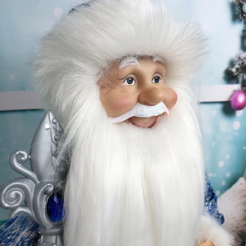 Santa Claus Dukke, Slik spand Med musik Gave Børn Jul Pynt til Hjemmet Glædelig Jul Natal Ornamenter Plys Scandina