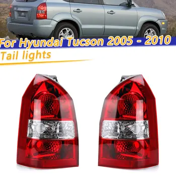 COOYIDOM Bil Helt Nye Ægte Baglygter For Hyundai Tucson 2005 - 2010 baglygte Shell Vende Bremse-Lampen Lampeskærm Boliger