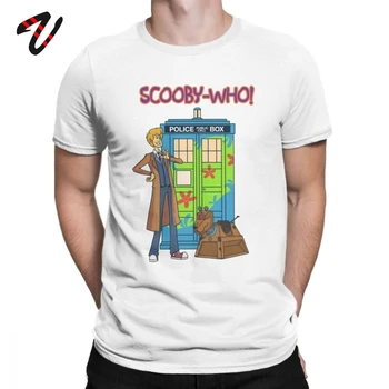 Scooby Der T-Shirt Mænd er Sjove Scooby Doo T-Shirts Bomuld Fars Dag Gave Tee Shirt Grafisk Trykt kortærmet Tøj