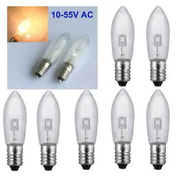 1pc LED Pærer Udskiftning Stearinlys Pære til Lys Kæder Lampada Stue Lamper Hjem Indretning LED Bombilla 10 V-55 V