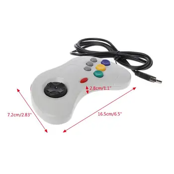 USB-Classic-Gamepad Controller Wired Spil Controller Joypad til Sega Saturn PC