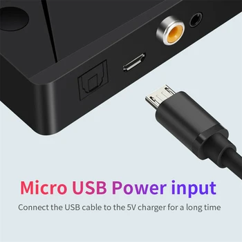 Bluetooth-5,0 Lyd Transmitter 3.5 3.5 mm Jack-RCA-USB Coaxial Optical Stereo Trådløse Adapter Dongle Til TV, PC Headphon