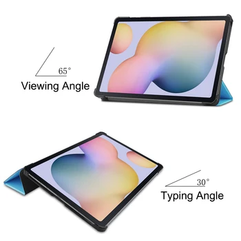 3-Foldning Stå etui Til Samsung Tab S7-11 tommer T870 T875 Smart Trifold Stå Tablet etui Til Galaxy Tab S7 11