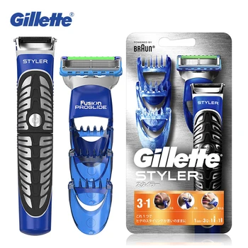 Gillette Fusion ProGlide 3-i-1 Styler Mænd ' s Razor Body Groomer og Skæg Trimmer Mænd Barbermaskiner Vinger refills