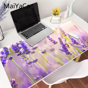 MaiYaCa Smuk lilla Lavendel Felt Animationsfilm Musen Pad gaming Musemåtte Store Låsning Edge Tastatur Tabel Dække for Cs Go