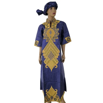 MD plus size afrikanske kjoler til kvinder bazin riche afrika kjole traditionelle afrikanske lang kjole 2020 nye afrikanske kvinders tøj