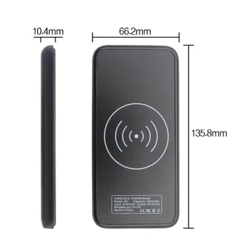 5000mAh Til iPhone 11 Pro Max antal Trådløse Magnetiske Batteri Oplader Slank Hærdet glas stødsikkert Power Bank Power Case cover