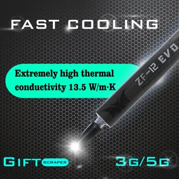 ZF-EVO 13.5 W/m k Høj Ydeevne Termisk Fedt Ledende Pasta for processor CPU-GPU Køler køleventilator Sammensatte Heatsink Pla