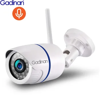 Gadinan Audio Optage 1080P 960P 720P WiFi IP-Kamera, Mikrofon Overvågning Udendørs Vandtæt Sikkerhed Night Vision CCTV Kamera