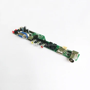 LCD-skærm universal controller board VGA+USB 1CCFL LVDS 30-Pin DIY kit Til N184H3/LTN160HT01/LQ164M1LD4C skærm 1920*1080