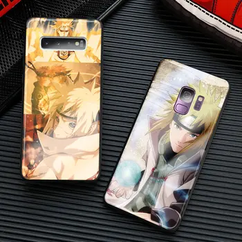 Namikaze Minato Naruto Anime hærdet glas coque Phone cover cover Til Samsung Galaxy S8 S9 S10e S10 Note 8 9 10 Plus