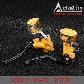 Adelin PX-1G 14MM*15MM 18MM*18MM Bremse Master Cylinder Universal Motorcykel Hydraulisk bremse pumpe Til Honda R6 FZ6 GSXR600 Z6 Z80