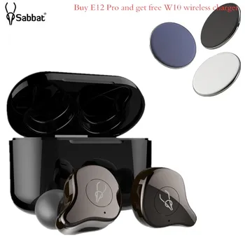 Sabbat E12 Pro TWS Trådløse Bluetooth Hovedtelefoner HIFI Overvåge Støj Hovedtelefoner In-ear Sport Headset-Trådløs Opladning PK X12 Pro