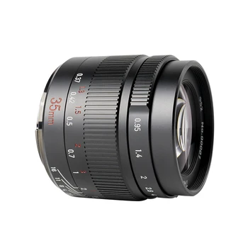 7 håndværkere 7artisans 35mm F0.95 kamera objektiv med APS-C til Sony E-mount Nikon Z Olympus M4/3 Fuji XF X Canon EF-EOS M-M