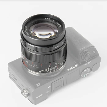 7 håndværkere 7artisans 35mm F0.95 kamera objektiv med APS-C til Sony E-mount Nikon Z Olympus M4/3 Fuji XF X Canon EF-EOS M-M